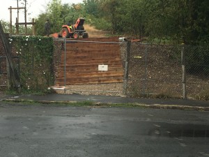 Nouvel accès par la rue du Clos des Moines