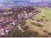 Vue aérienne de la Butte d\'Orgemont côté Parc